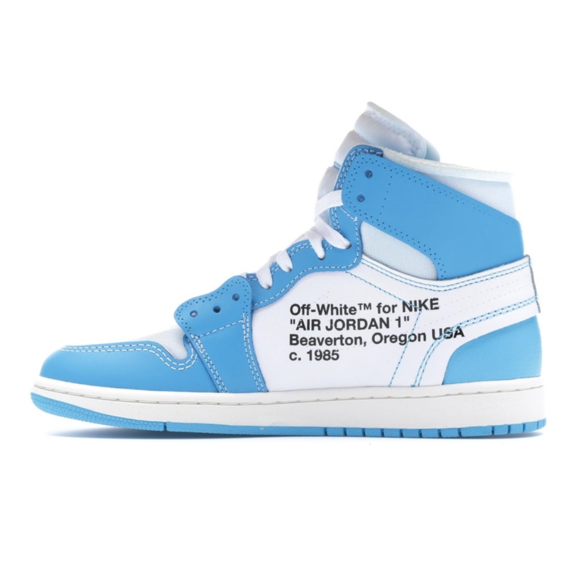 Air Jordan High x Off White - UNC (Resale)