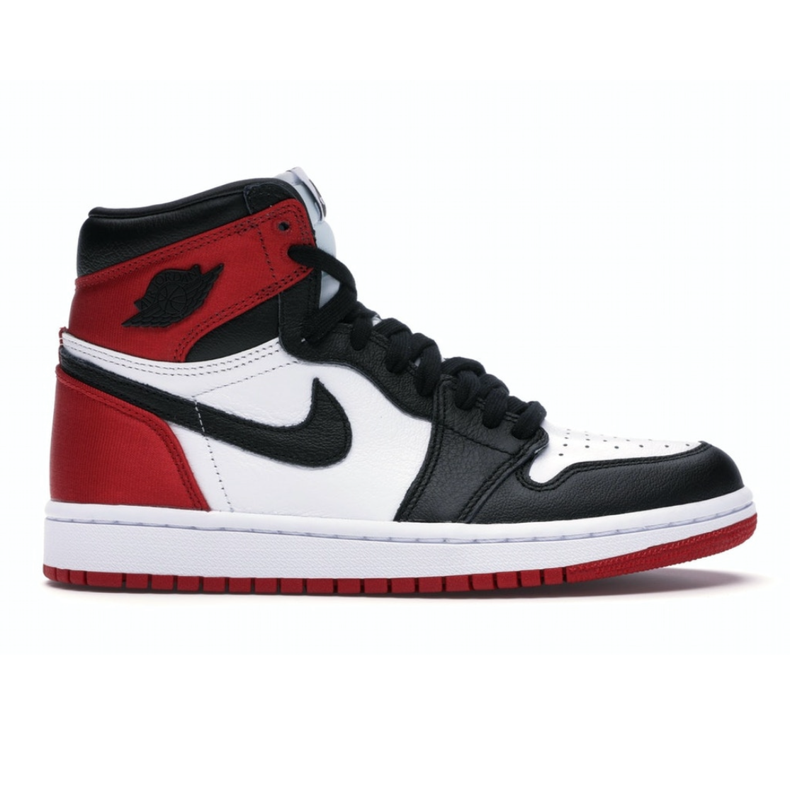 Air Jordan 1 High - Satin Black Toe (Resale)